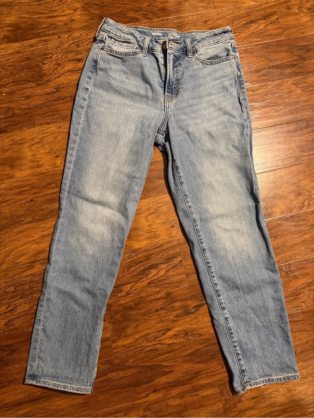 Old Navy Light Blue Straight Leg Women's Jeans